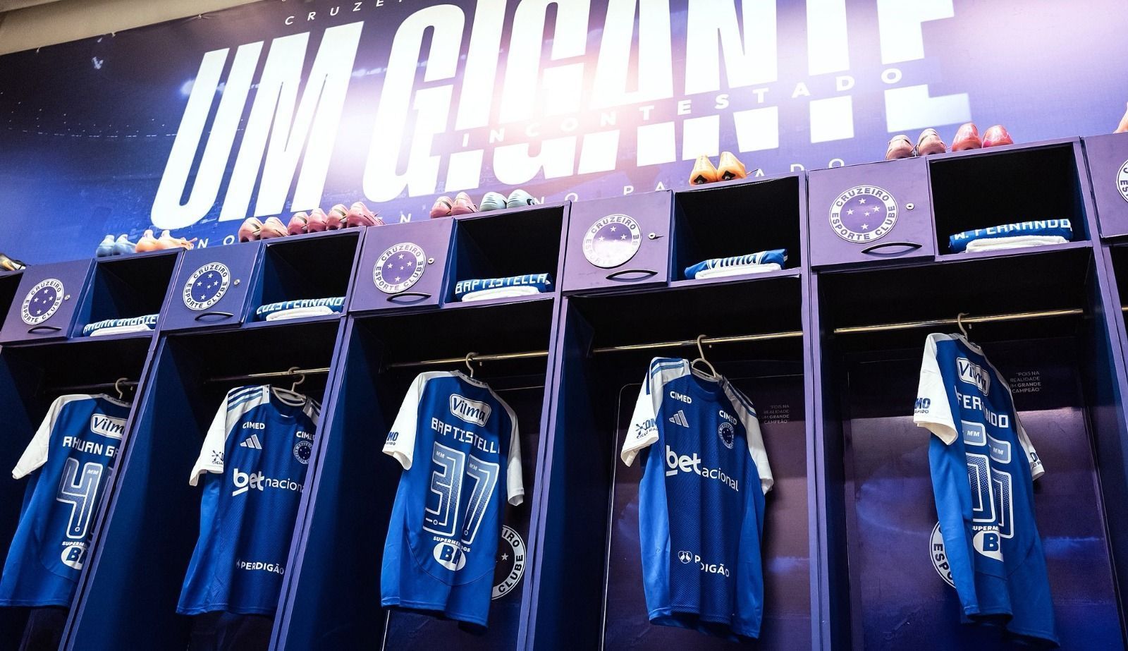 Cruzeiro define numerações de reforços para 2026; veja