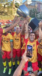 Time do Verona celebra vitória na final da Chave BH da Copa Itatiaia KTO