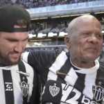 Ao lado de Lyanco, Dadá se emociona em ação do Atlético com a Nike na Arena MRV