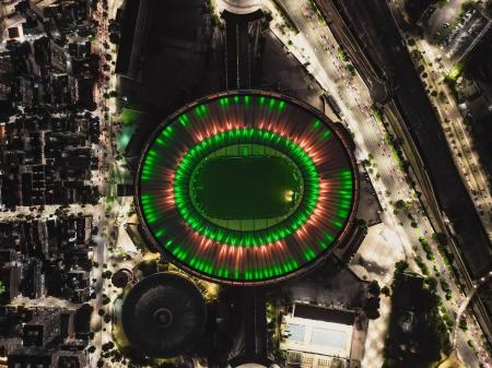 Estádio do Maracanã, no Rio de Janeiro, recebeu a final da Copa do Mundo em 1950 e em 2014