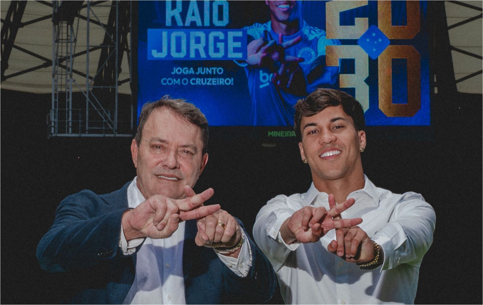 Kaio Jorge revela por que renovou contrato com o Cruzeiro até 2030