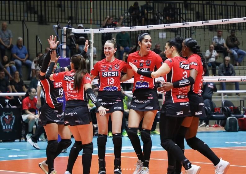 Batavo Mackenzie é dominado e perde para o Sesi Bauru pela Superliga Feminina