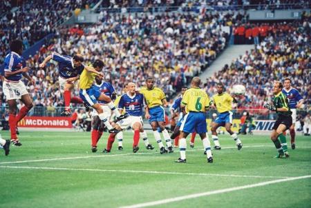Final da Copa do Mundo de 1998 entre França e Brasil