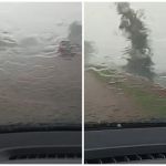 Cidade mineira registra chuva com granizo nesta terça-feira (13); veja vídeo