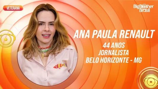 Ana Paula Renault, participante do BBB 26