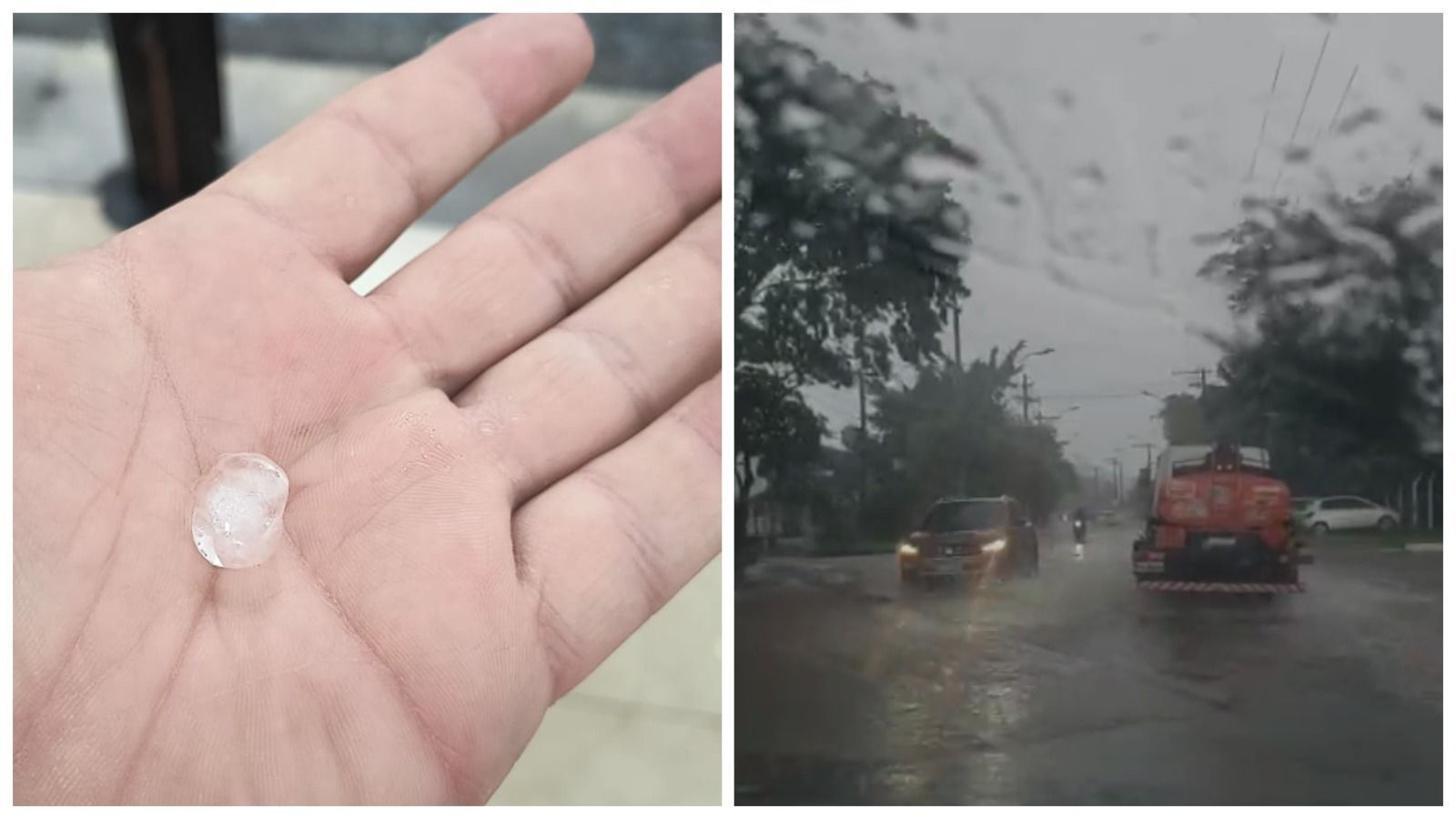 Região do Barreiro registra tempestade com granizo; veja bairros afetados
