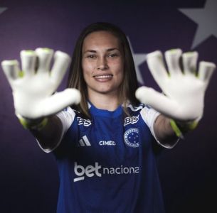 Cláudia, goleira anunciada como reforço do Cruzeiro Feminino