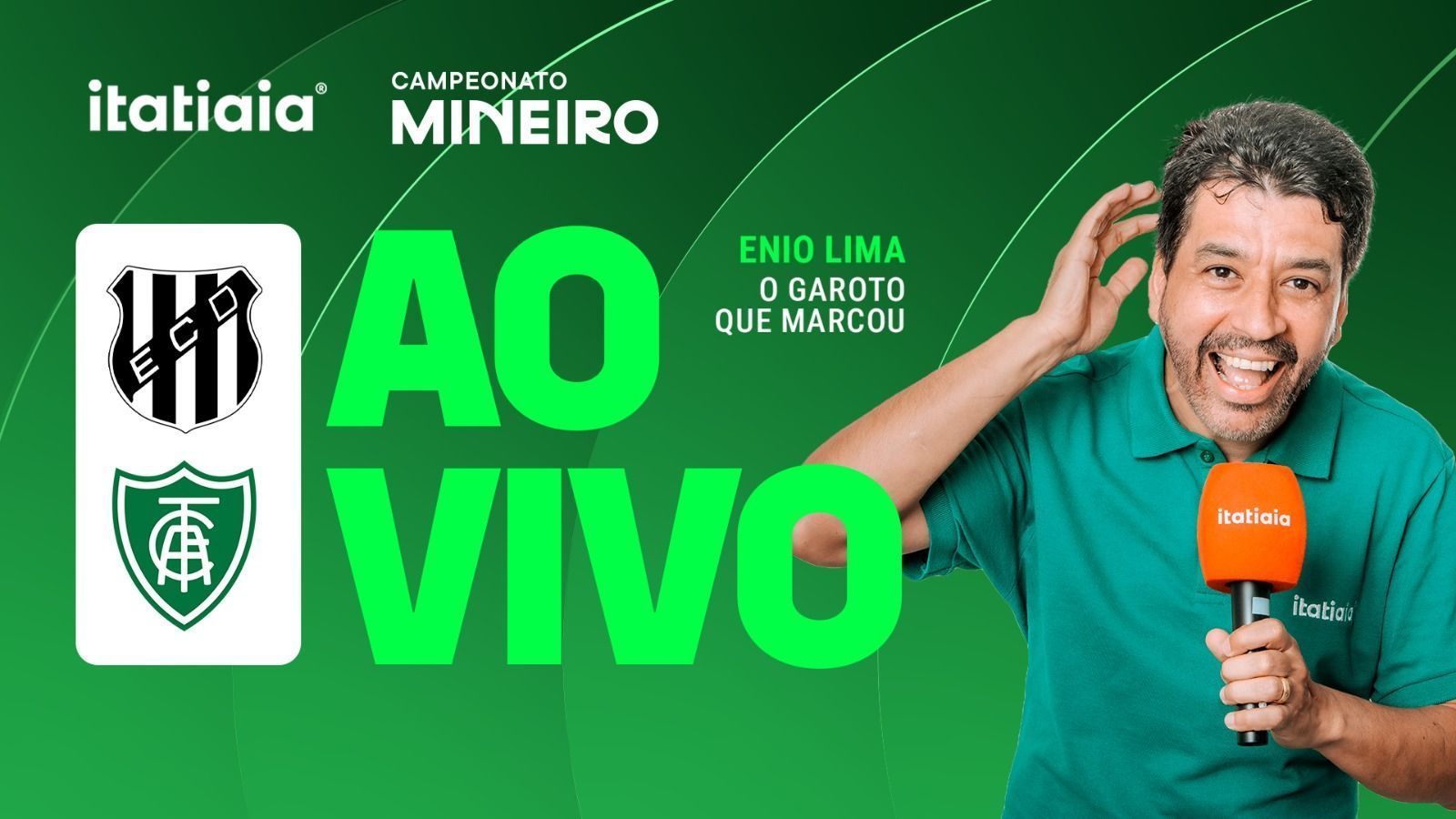 Democrata-GV x América: acompanhe, ao vivo, a transmissão do jogo pelo Mineiro