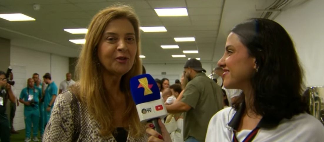 Palmeiras: Leila Pereira manda recado sobre negociações com Almada e Arias