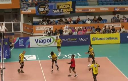 Praia Clube venceu o São José pela Superliga Masculina