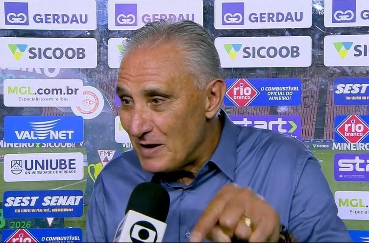 O que disse Tite antes do segundo jogo pelo Cruzeiro no Campeonato Mineiro