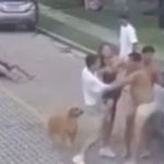 Vídeo mostra briga generalizada entre jogadores do Fortaleza e vizinhos no Réveillon