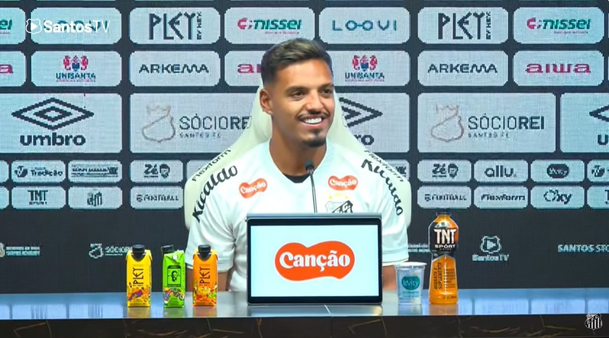 Reforço do Santos, Gabriel Menino se derrete por Neymar e revela conversa com Vojvoda