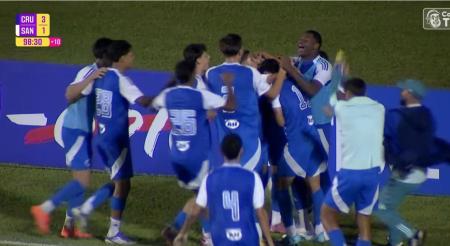 Cruzeiro derrota Santos e avança às quartas de final da Copinha