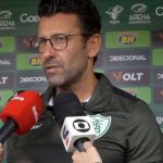 América: Valentim explica decisão de escalar time reserva contra o Itabirito