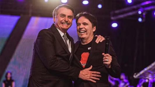 Jair Bolsonaro e o bispo Robson Rodovalho