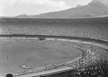 Final da Copa do Mundo de 1950 no Maracanã - o 'Maracanazo'