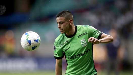 Emprestado pelo Cruz Azul-MEX, Camilo Cándido atuou pelo Atlético Nacional-COL na última temporada