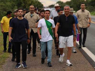 Nikolas Ferreira diz que fará caminhada de 240km entre o interior de Minas e Brasília
