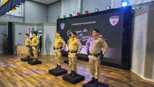 A cerimônia foi presidida pelo comandante da 11ª RPM, coronel Allison Verício de Oliveira.