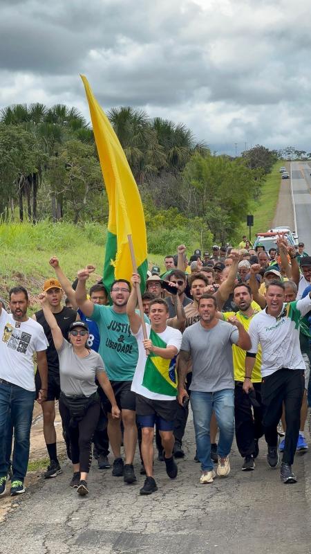 Nikolas partiu de Paracatu, no Noroeste de Minas Gerais, para Brasília, no Distrito Federal