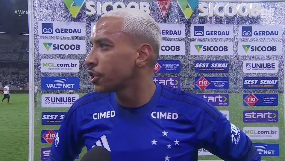 Matheus Pereira analisa derrota do Cruzeiro e fala sobre estreia de Gerson