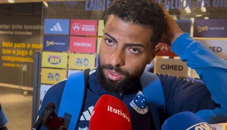 João Marcelo em entrevista após o jogo