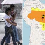 Previsão do tempo: três estados em alerta vermelho de 'grande perigo' para chuva; lista