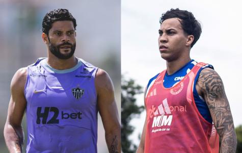 Hulk, do Atlético, e Kaio Jorge, do Cruzeiro