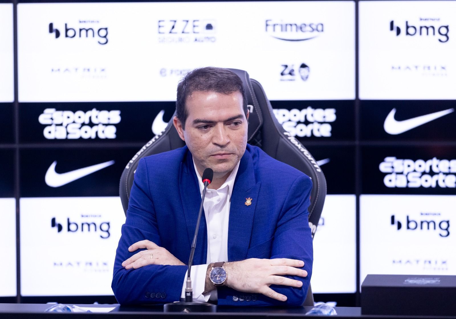 Dirigente responde se Corinthians pode competir com Cruzeiro, Palmeiras e Flamengo
