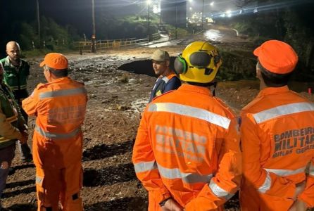 Mina de Viga, em Congonhas, também da Vale, que se rompeu horas depois da Mina de Fábrica, em Ouro Preto