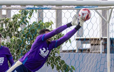 Léo Aragão em ação pelo Avaí