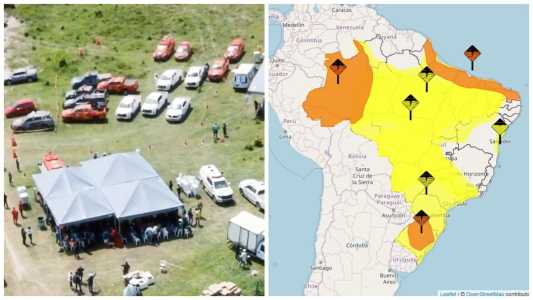 Cidade em que crianças sumiram há quse um mês está sob alerta de chuvas intensas