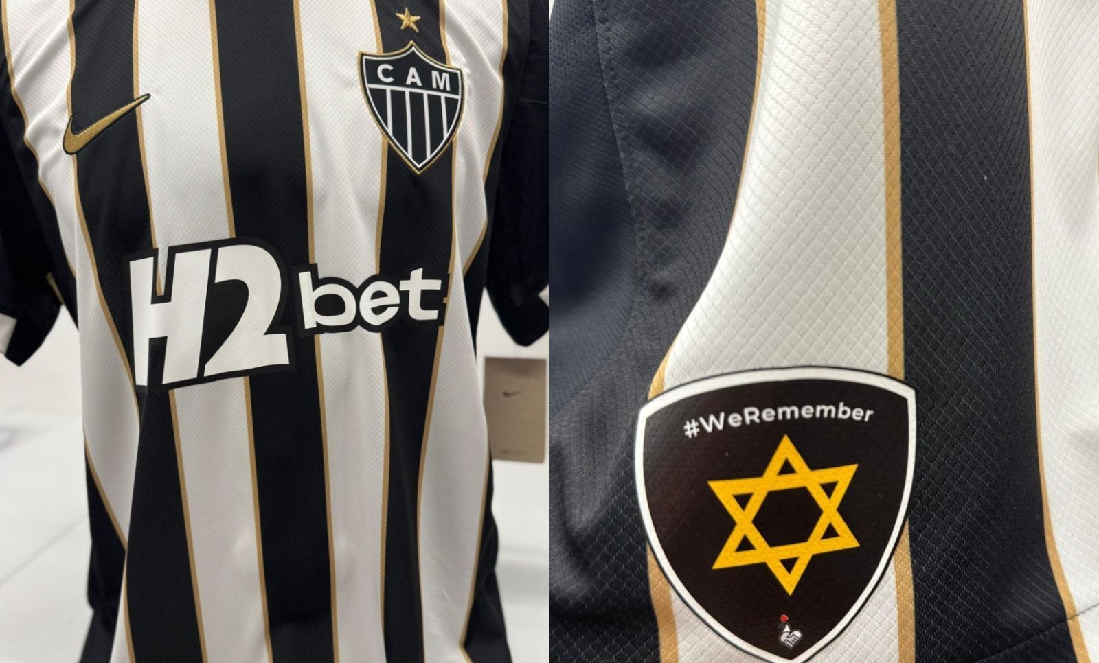 Instituto Galo coloca camisas com patch especial autografadas por Hulk à venda
