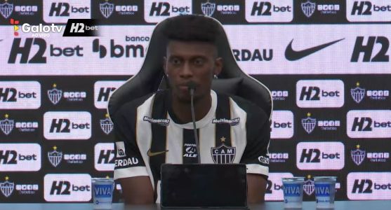 Cassierra é apresentado como novo reforço do Atlético