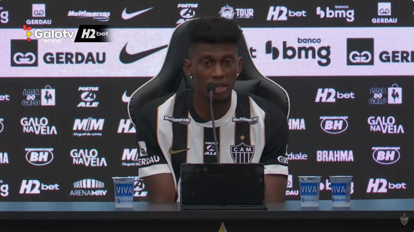 Novo reforço do Atlético, Mateo Cassierra elogia Gerson, do Cruzeiro, em apresentação