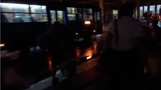 Temporal deixou a Estação São Gabriel sem energia