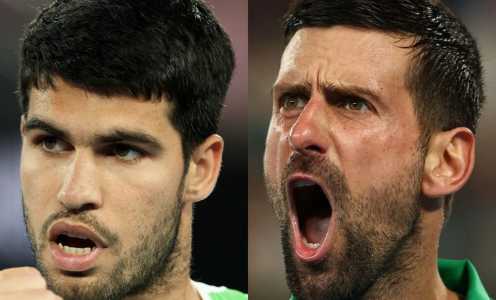 Alcaraz e Djokovic