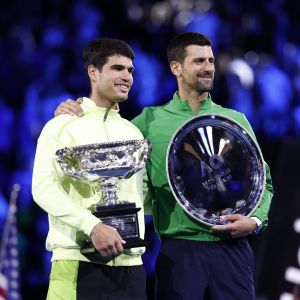 Alcaraz venceu Djokovic de virada e levou o Australian Open