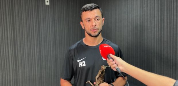 Henrique Teixeira, treinador da equipe sub-20 do Atlético, em entrevista à Itatiaia