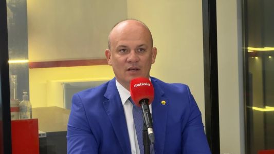 Deputado Cabo Gilberto Silva (PL-PB) no estúdio da Itatiaia