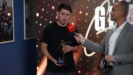 Lucas Villalba, zagueiro do Cruzeiro, em entrevista à Itatiaia