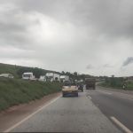 Obras travam o trânsito na BR-040 por mais de 10 quilômetros