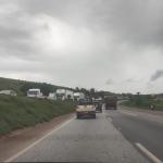 Obras travam o trânsito na BR-040 por mais de 10 quilômetros