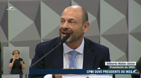Presidente do INSS Gilberto Waller