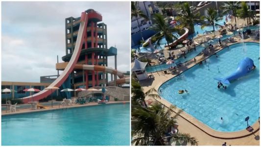 Parque aquático fica em Guiriri, na Região Norte do Espírito Santo