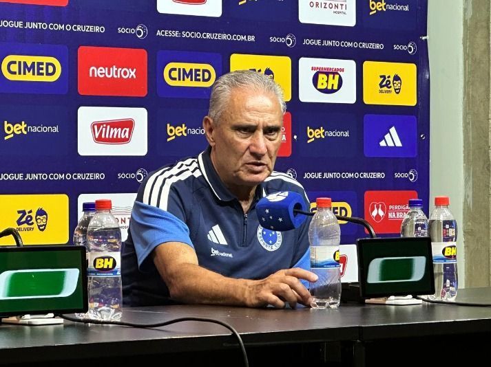 Tite revela 'papo' com Pedrinho após derrota do Cruzeiro para o Coritiba no Mineirão