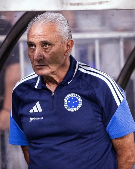 Tite, treinador do Cruzeiro