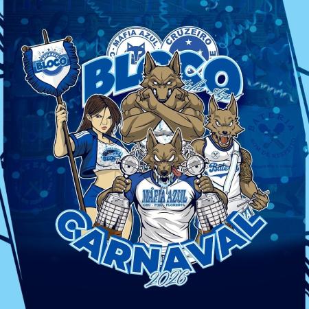 Saiba quando será o desfile do bloco da Máfia Azul no Carnaval 2026