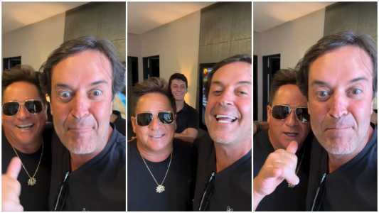 Leonardo e Maderite registraram nas redes sociais um encontro em Goiânia em 25 de outubro de 2023